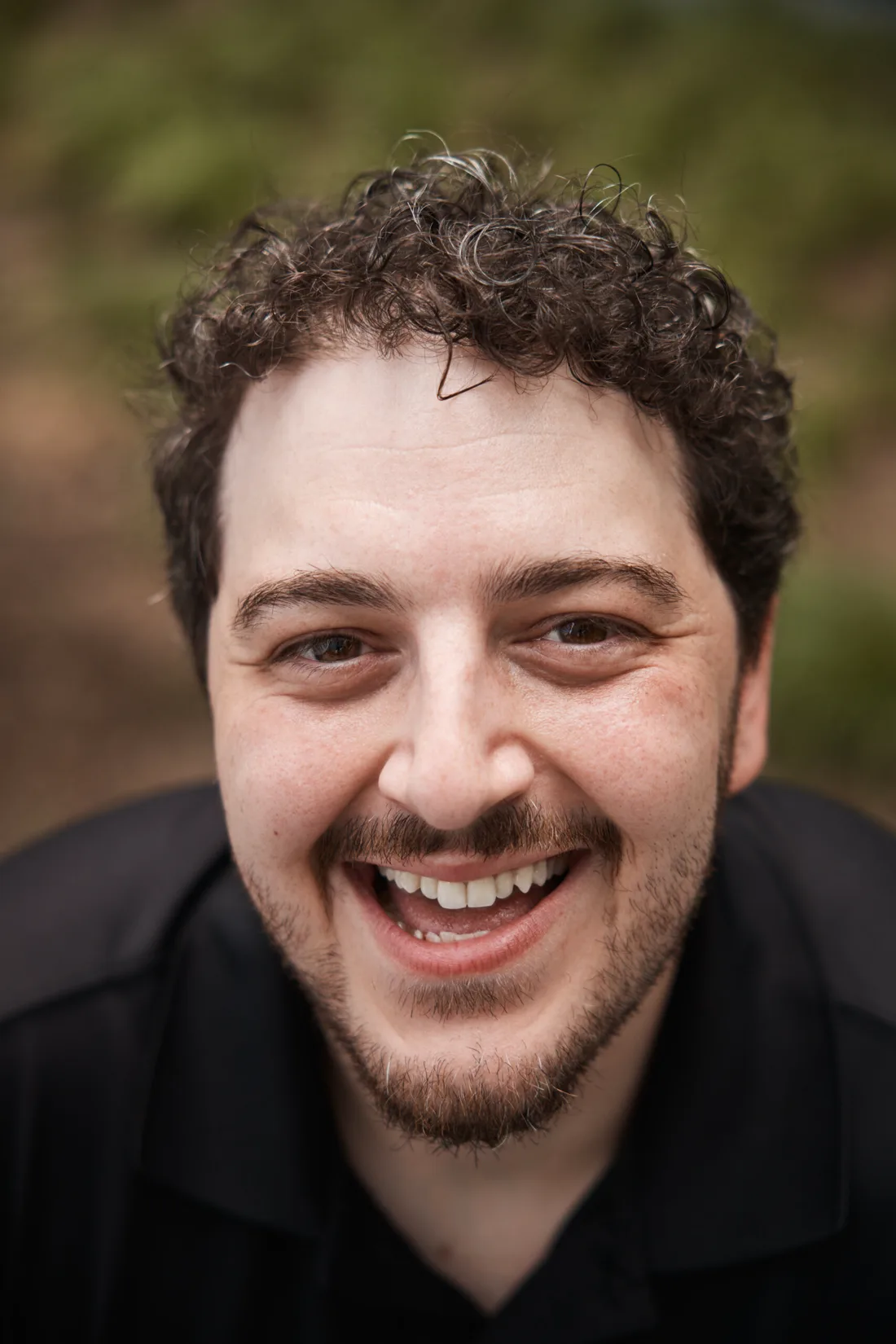 Ricky DeRosa laughing